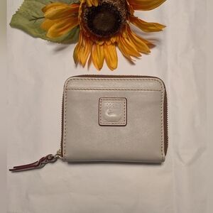 Dooney and Bourke Florentine Small Wallet in ECRU - NWT